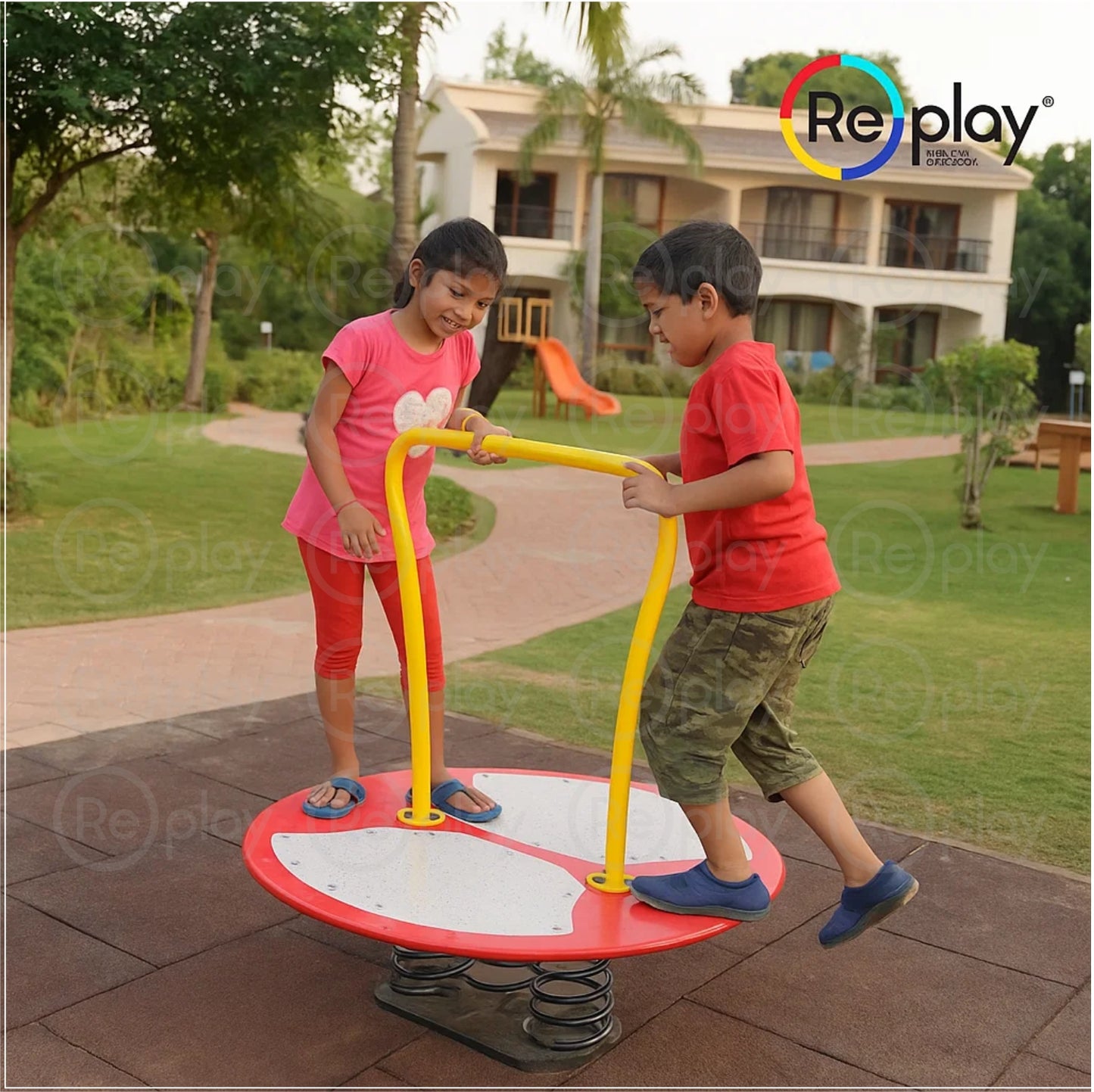 STANDING SPRING SEE-SAW