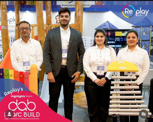 Replay Playgrounds, D-Arc Build 2025, Playground Equipment, Manufacturer India, Outdoor Play Equipment, Eco-Friendly Playground Solutions, Musical Playground Equipment, Wooden Playground Equipment.