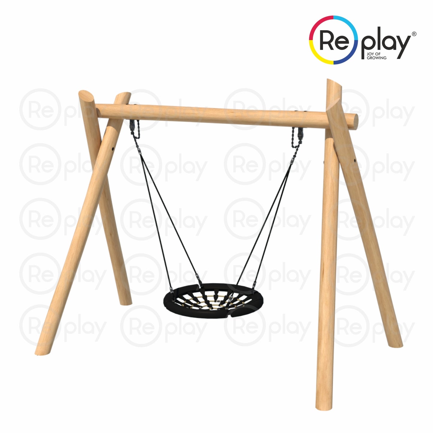 NATURAL WOOD A SWING