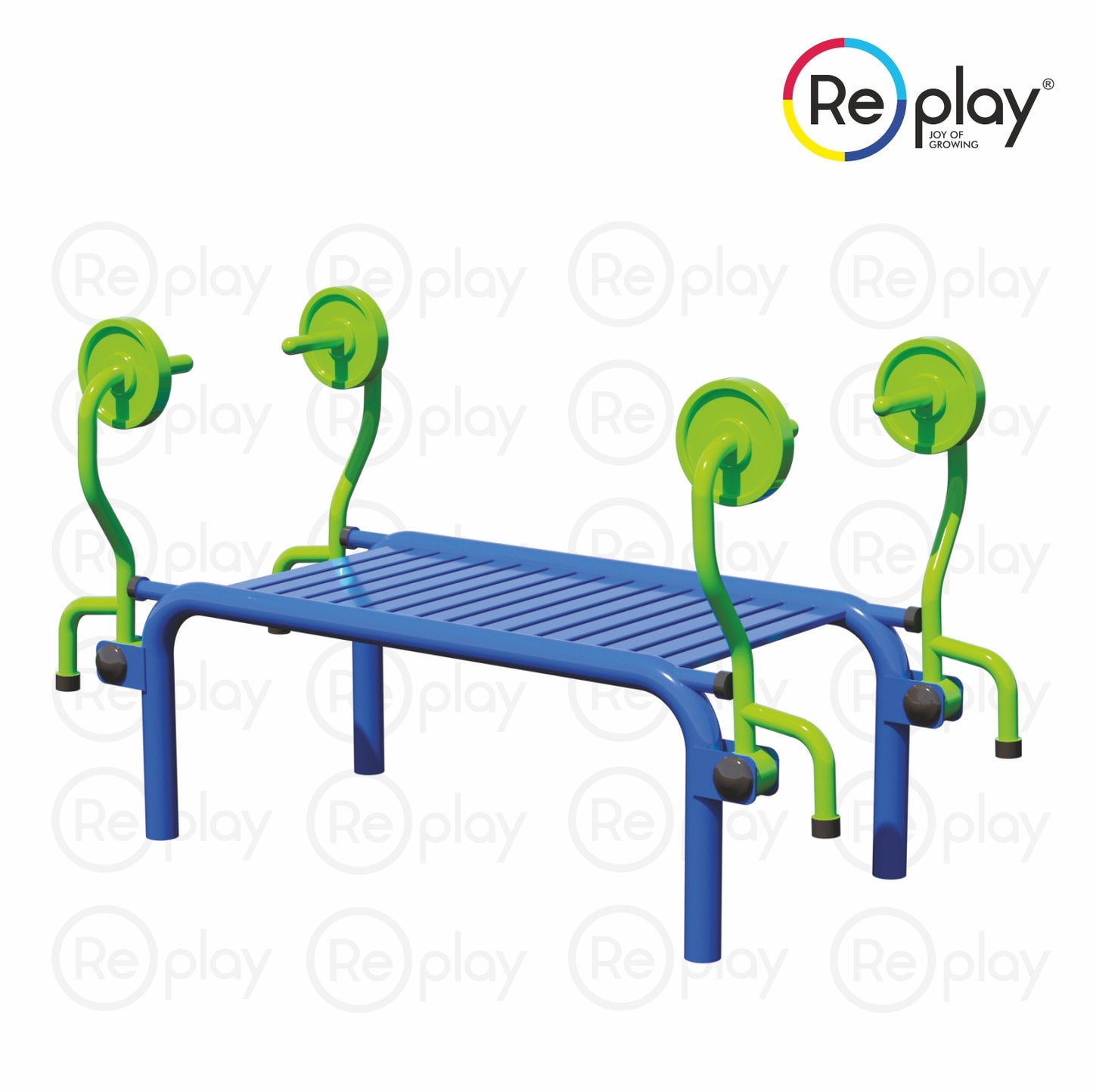 BENCH WITH FIXED DUMBBELL