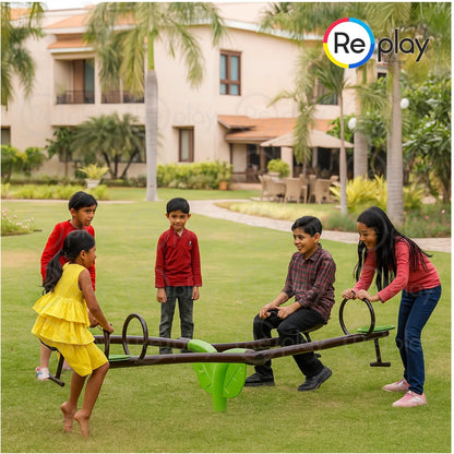 4 SEATER LEAF SEE-SAW