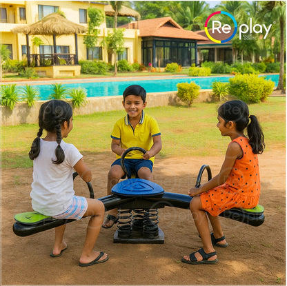 3 SEATER SPRING SEE-SAW