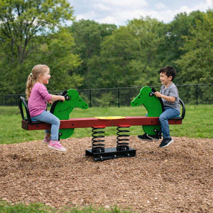 HORSE SPRING SEE-SAW