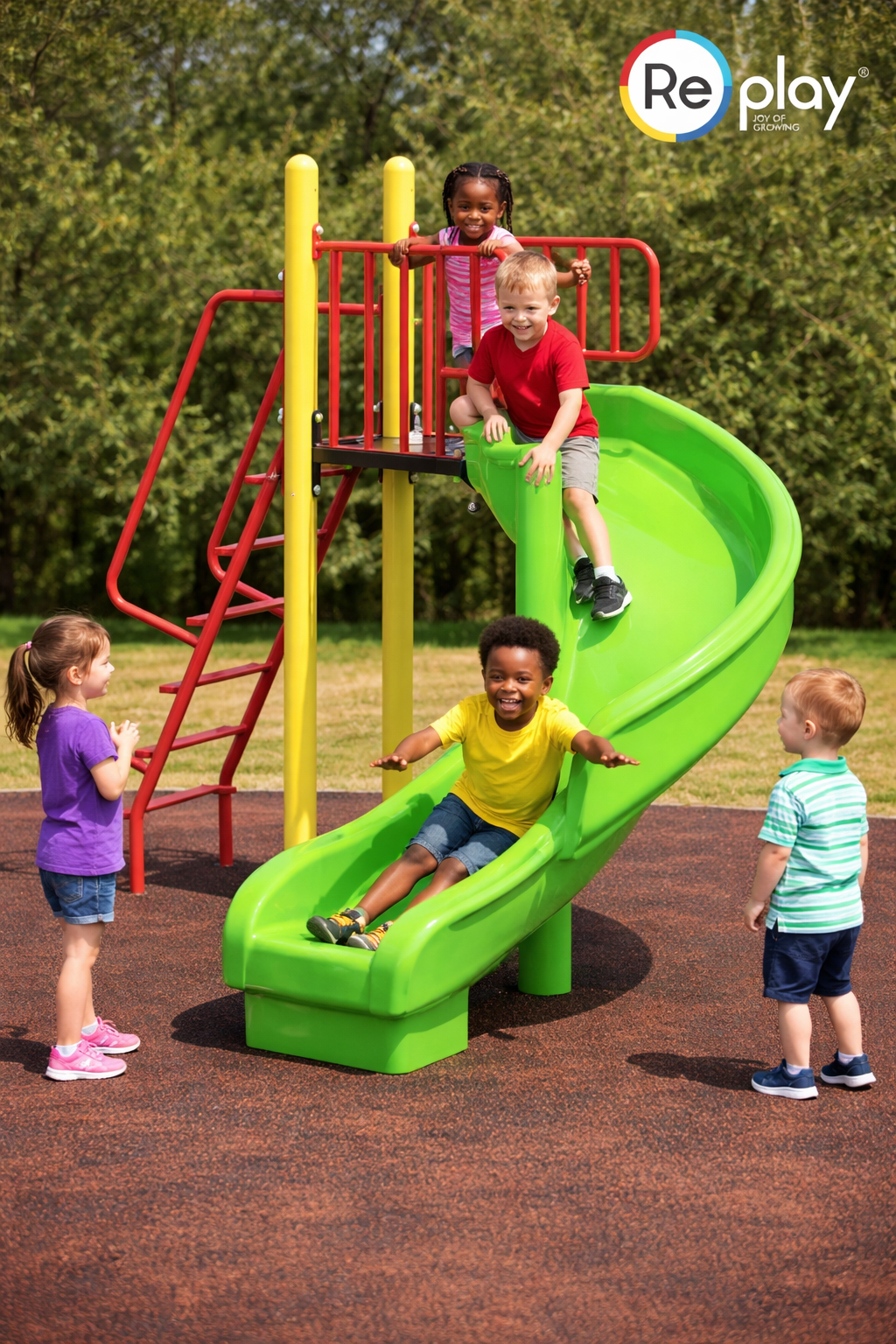 COMPACT BIG SPIRAL SLIDE