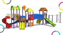 Outdoor Playground Equipments for school, preschools, parks and gardens